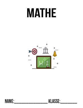 Mathe Deckblatt Klasse 7 | Mathe Deckblätter