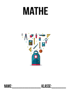 Deckblatt Klasse 3 für Mathematik