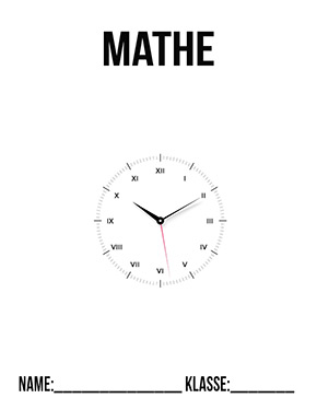 Deckblatt Römische Zahlen für Mathematik