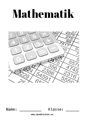 Deckblatt Zahlen für Mathematik