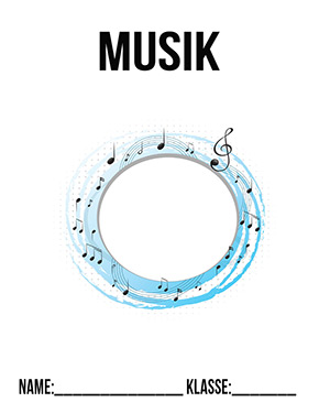 Deckblatt Notenlehre für Musik