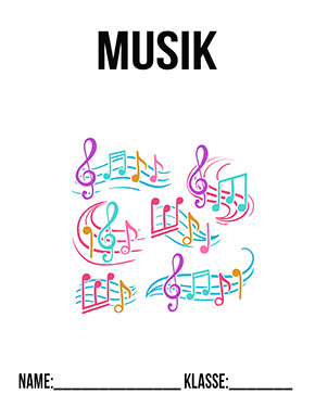 Musik Deckblätter