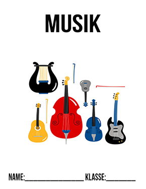 Deckblatt Instrumente für Musik