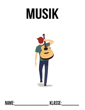Deckblatt Hefter für Musik