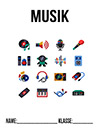 Deckblatt Musik Mappe