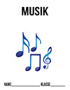 Deckblatt Vorlage Musik