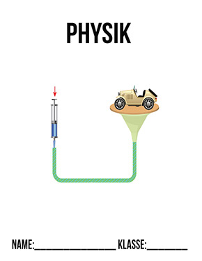 Deckblatt Klasse 8 für Physik