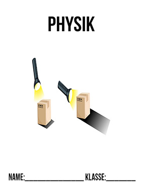 Deckblatt Licht Schatten für Physik