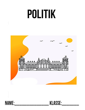Deckblatt Klasse 10 für Politik