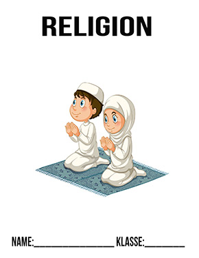 Deckblatt Deckblätter Islam für Religion