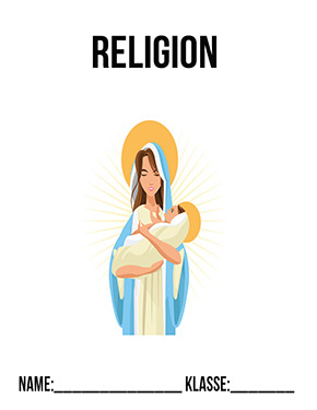 Deckblatt 2. Klasse für Religion