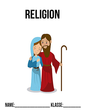 Deckblatt 2. Klasse für Religion