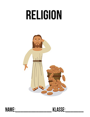 Deckblatt 3. Klasse für Religion