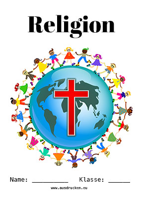 Deckblatt Bibel für Religion