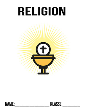 Deckblatt Kommunion für Religion