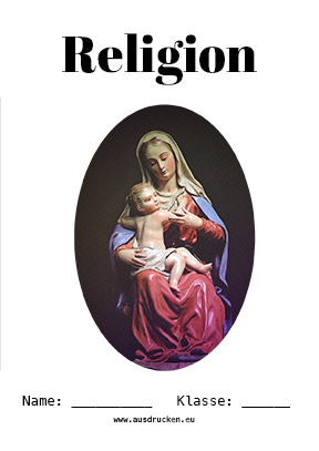 Deckblatt Maria für Religion