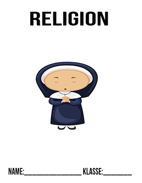 Deckblatt Nonne für Religion