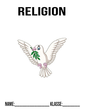 Deckblatt Taube für Religion
