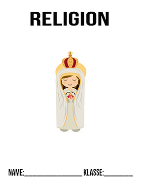 Deckblatt Heilige Maria für Religion