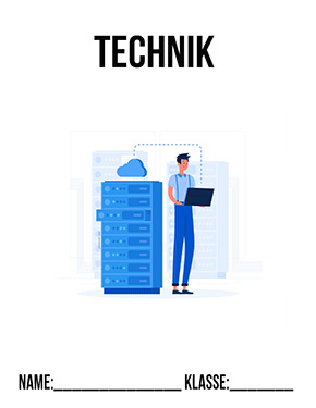 Deckblatt Server für Technik