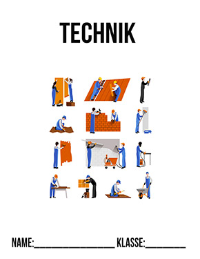 Deckblatt Klasse 5 für Technik