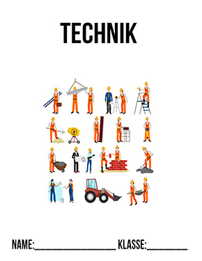 Deckblatt Klasse 6 für Technik