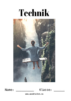 Deckblatt Natur Und für Technik