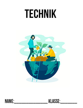 Deckblatt Umwelt für Technik