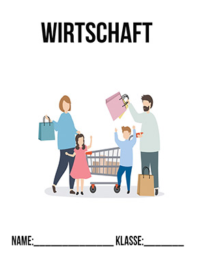 Deckblatt Technik Haushalt für Wirtschaft