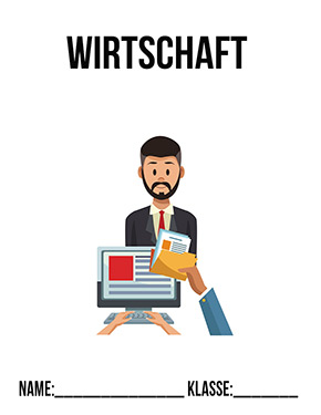 Wirtschaft Deckblätter