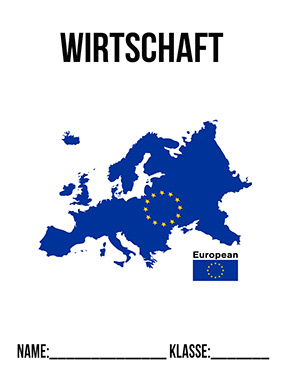 Deckblatt Europa für Wirtschaft