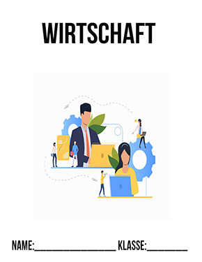 Deckblatt Pdf für Wirtschaft