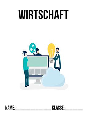 Deckblatt Und Technik für Wirtschaft