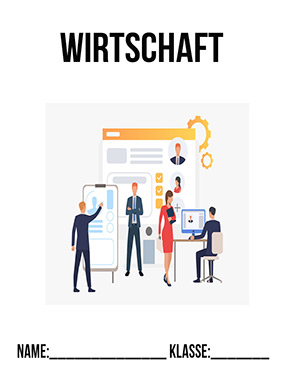 Deckblatt Und Verwaltung für Wirtschaft