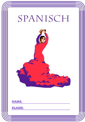 Deckblatt Spanisch 2 mit einer Flamenco Tänzerin