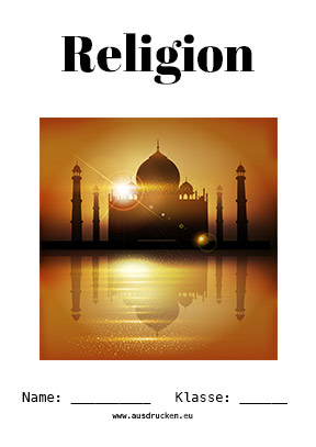Religion Deckblatt Islam