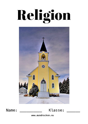Religion Deckblatt Kirche