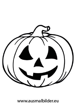 kürbis zum ausdrucken kürbis als Ausmalbild