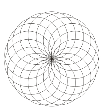 Kreis Mandala zum ausdrucken