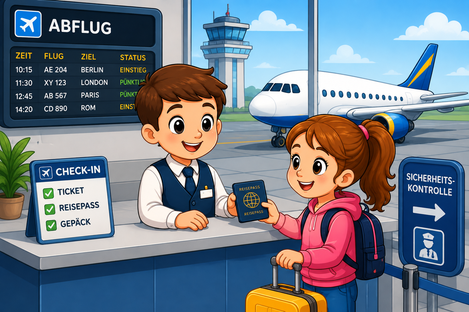 Flughafen spielen