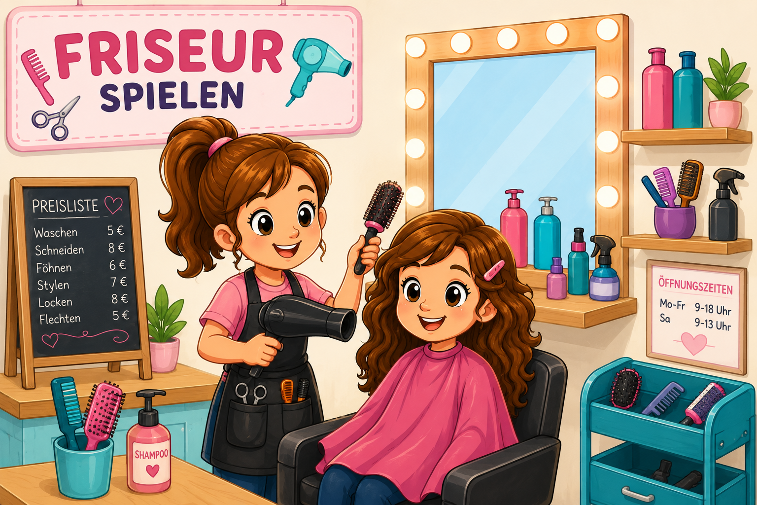 Friseur spielen