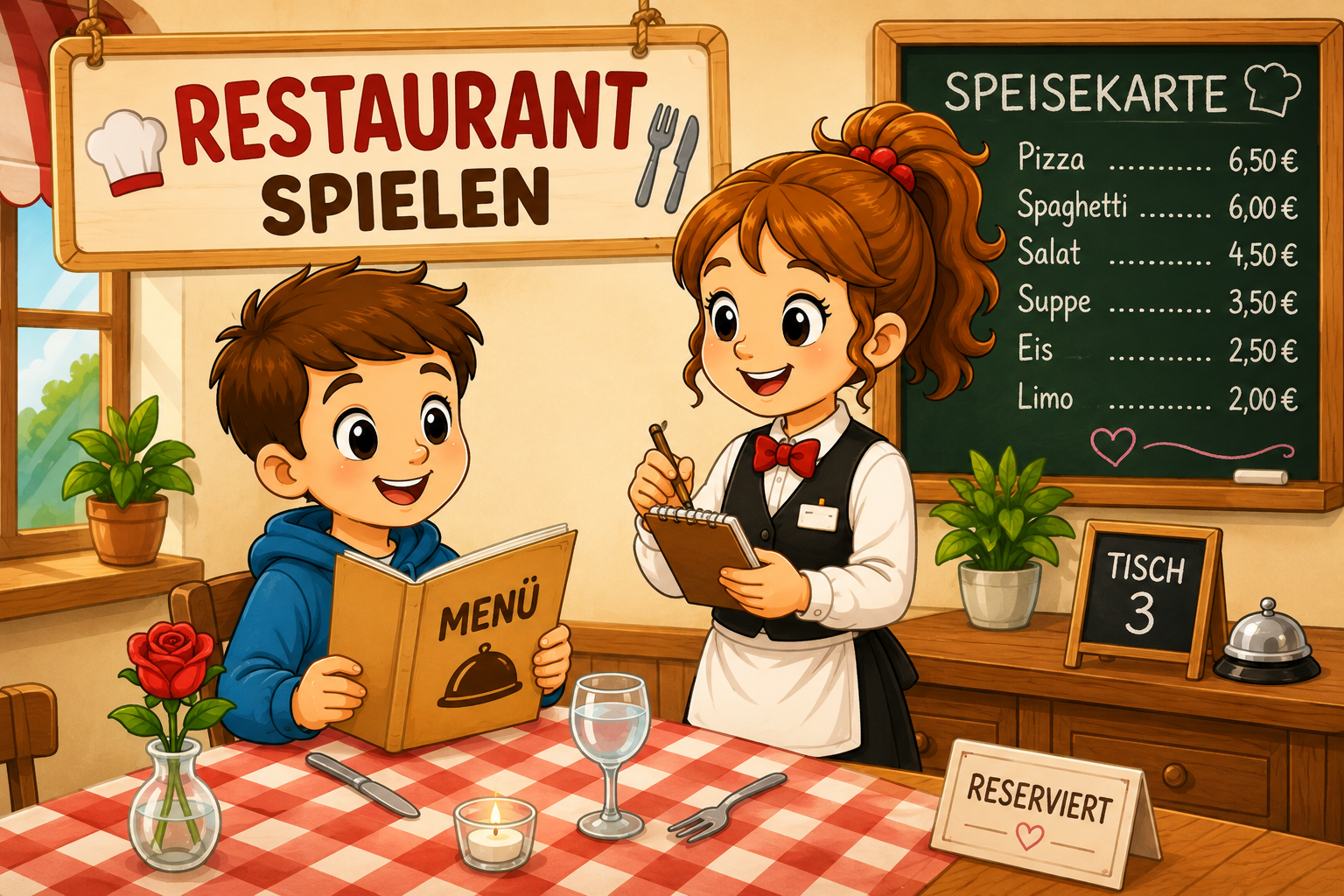 Restaurant spielen