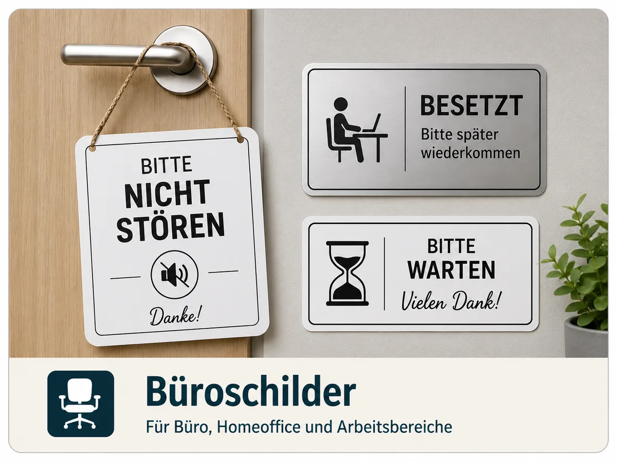 Büroschilder