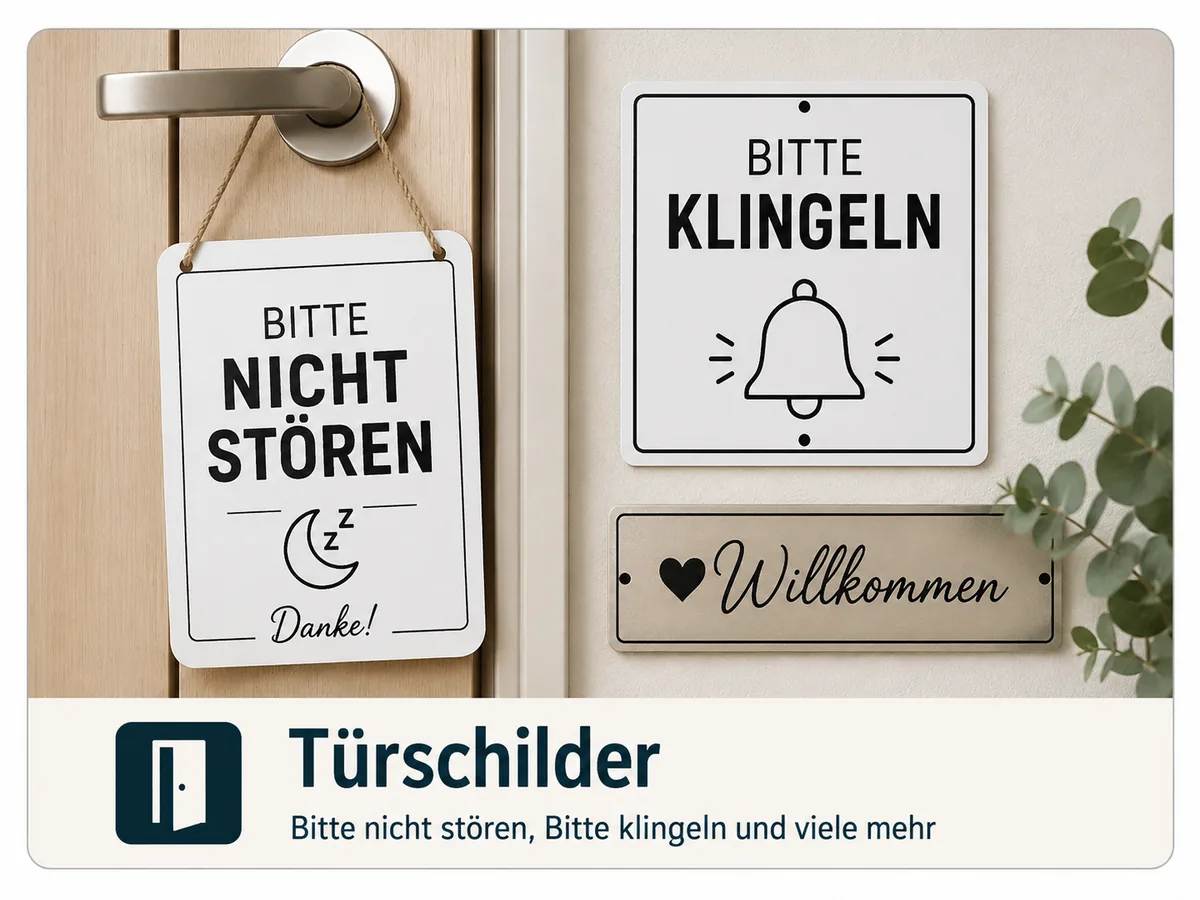 Türschilder