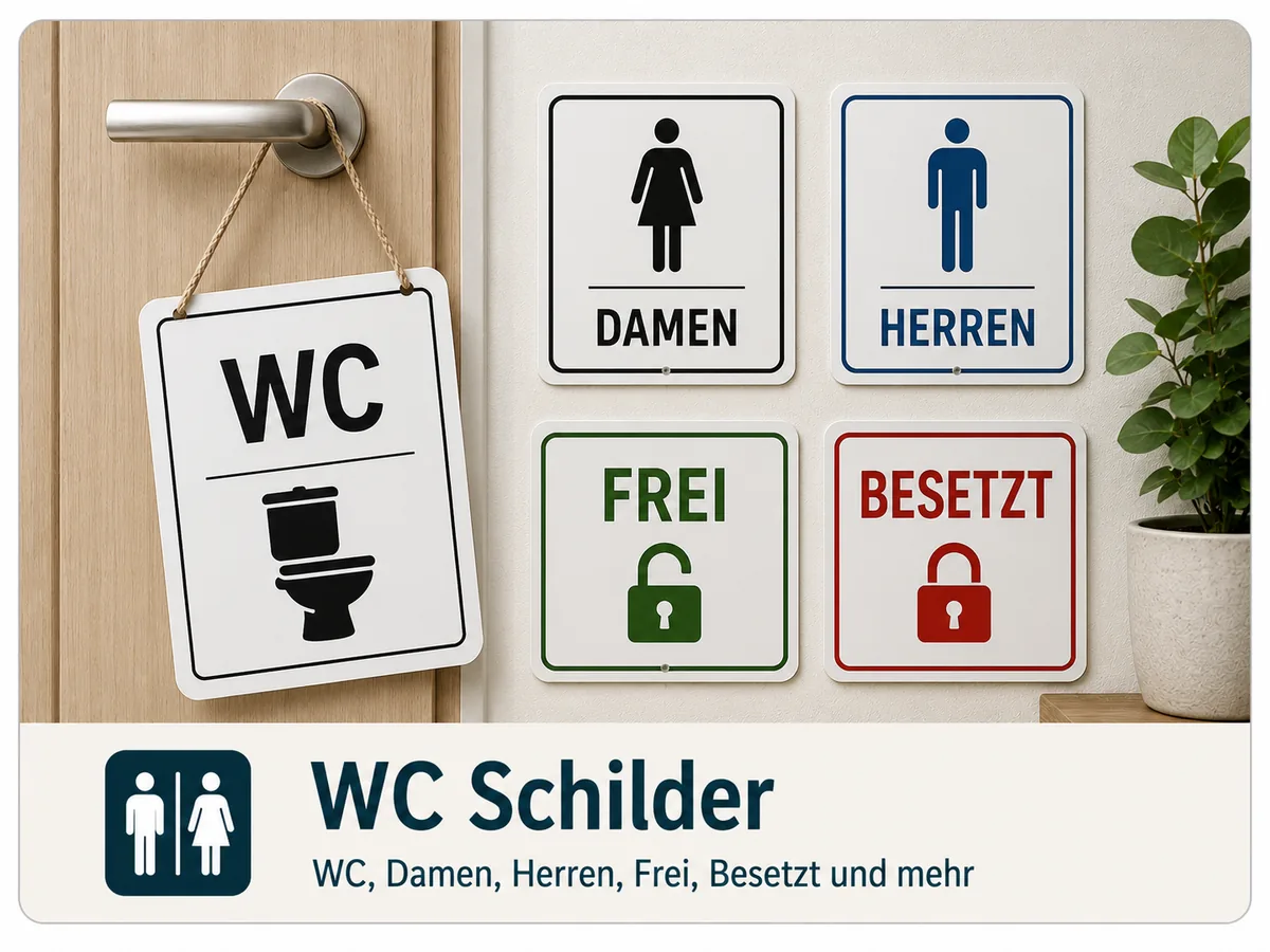 WC Schilder