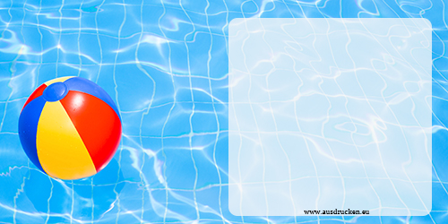 Einladungskarten geburtstag kostenlos ausdrucken schwimmbad
